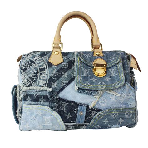 denim louis vuitton bag speedy|louis vuitton speedy price.